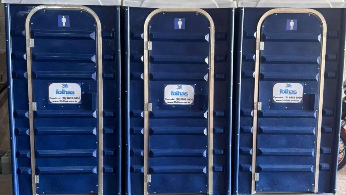 Locação e Limpeza de banheiros químicos